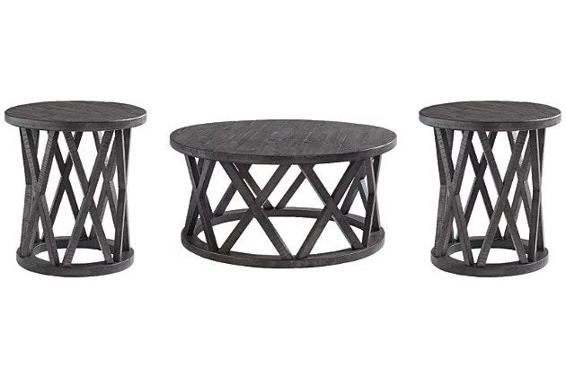 If you love living in style and incorporating the beauty of Grey into your home's decor, then you'll be drawn to the Sharzane desk with an accessories inspired by old world charm.