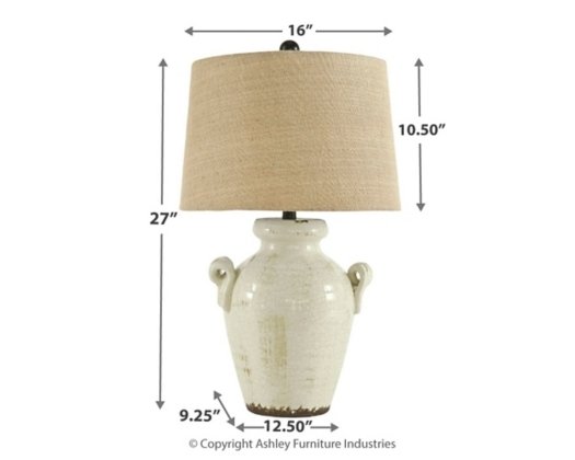 Emelda Table Lamp - Lifestyle Furniture