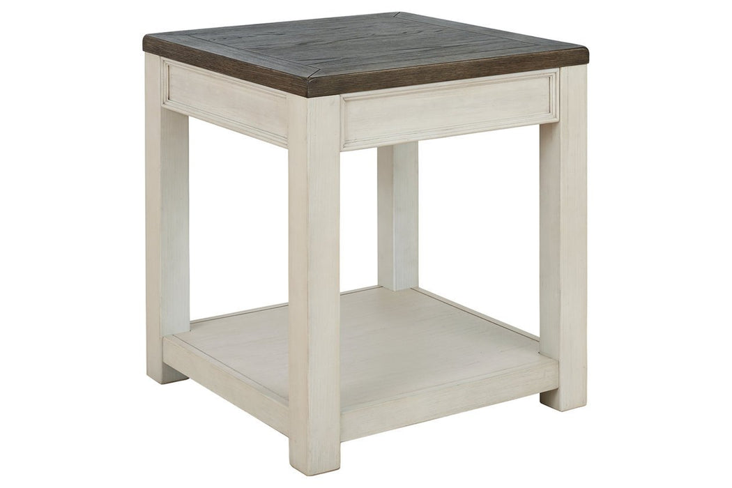 With a rustic style and two tone color, this set will add a dash of old world charm while also providing an at home accent - Lifestyle Furniture
