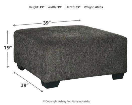 Seaside Ottoman - Lifestyle Furniture