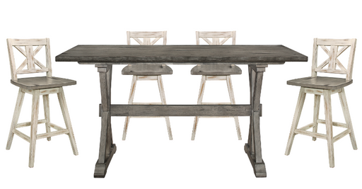 Fayette Counter Height White - Lifestyle Furniture