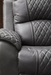 This Reclining collection is perfect for your living room. Modern design, leather upholstered, reclining, black finish, and diamond tufted cushions - Lifestyle Furniture