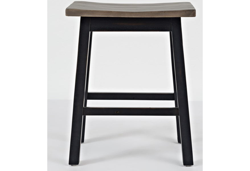 Madison Country Black 3pc Counter Set - Lifestyle Furniture
