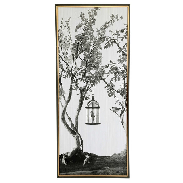 Woodland Songbird Framed Print (Left/Right) - Lifestyle Furniture