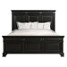 Calloway Black Bed with Dresser & Mirror - Lifestyle Furniture