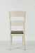 2 x Country Vintage White Chairs - Lifestyle Furniture