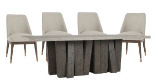 Simone 5Pc. Dining Table & 4 Triss Chairs - Lifestyle Furniture