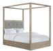 Arcadia Gray Canopy Bed - Lifestyle Furniture