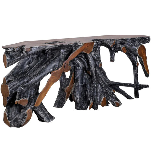 Madeira 71" Root Console Table Black - Lifestyle Furniture