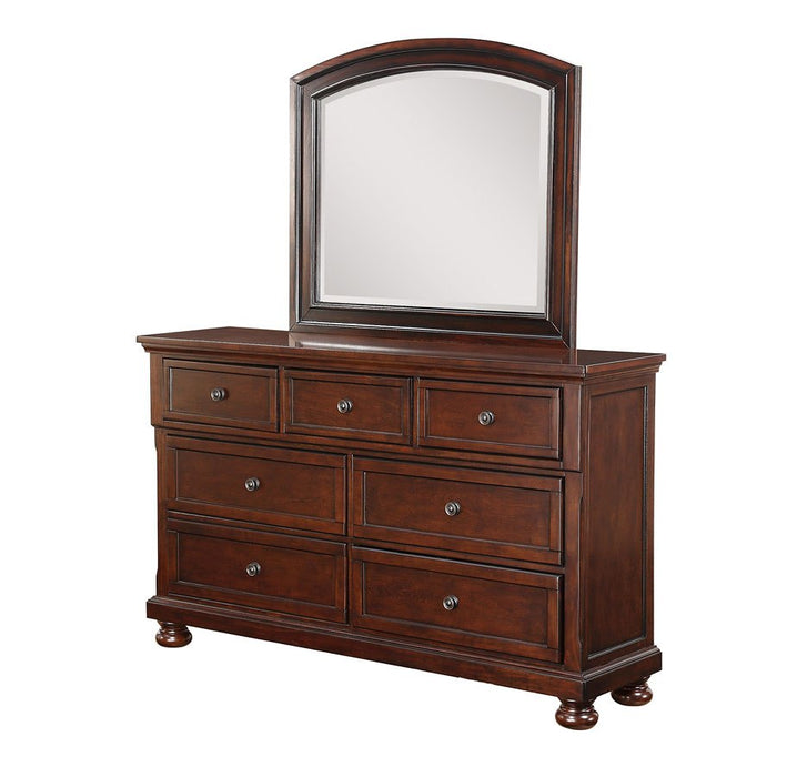 Lincoln2 Storage Bed With Dresser & Mirror - Lifestyle Furniture