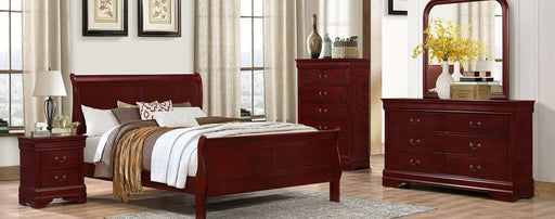 Louis Philippe Martini Cherry Bedroom - Lifestyle Furniture