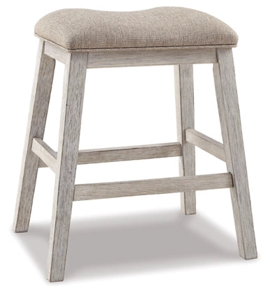 Willowton Counter UPH Backless Stool - Lifestyle Furniture