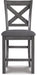 Lawrence Grey Counter Height BarStools - Lifestyle Furniture