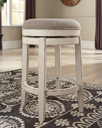 Georgia Counter Height Backless Swivel Stool X2 - Lifestyle Furniture