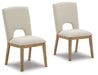 Morel Dining Side Chairs x2 - Lifestyle Furniture