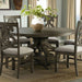 Stone Gray Roung Dining Table - Lifestyle Furniture