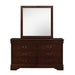 Marengo Brown Dresser & Mirror - Lifestyle Furniture
