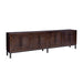 Zander Umber 112" Console w/ 8 Doors - Lifestyle Furniture