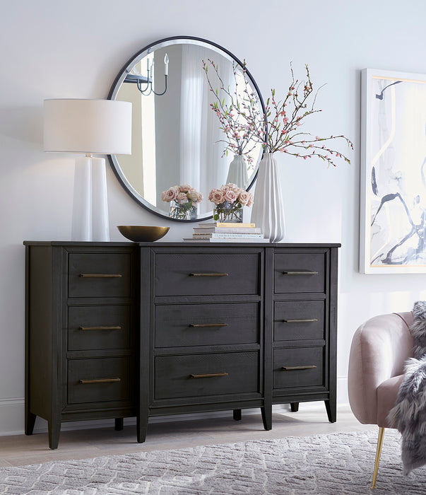 Camden Panel Bed With Dresser & Mirror