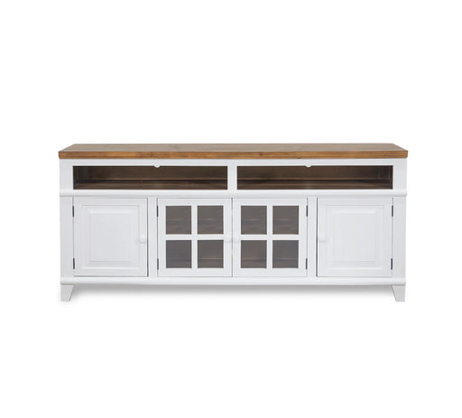 Miramar White/Natural 72" Console - Lifestyle Furniture