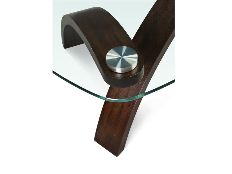 Allure Pie Shaped Cocktail Table - Lifestyle Furniture