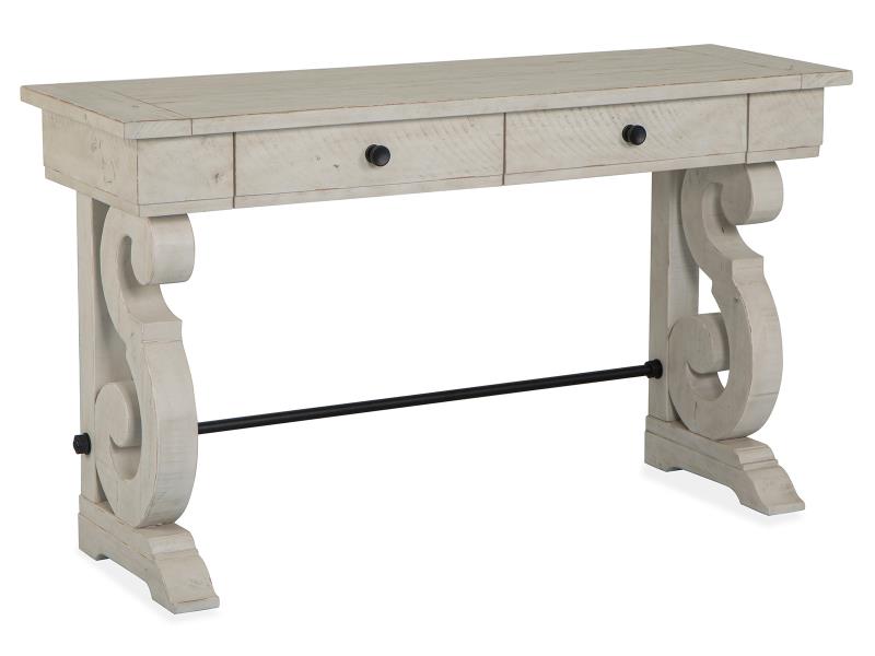 Bellamy White Rectangular Sofa Table - Lifestyle Furniture