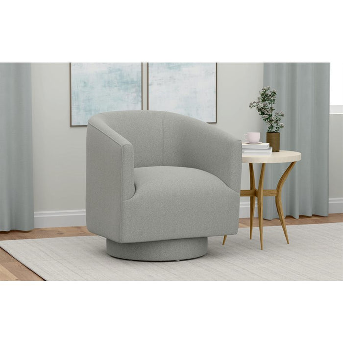 Brylee Grey Swivel Chair