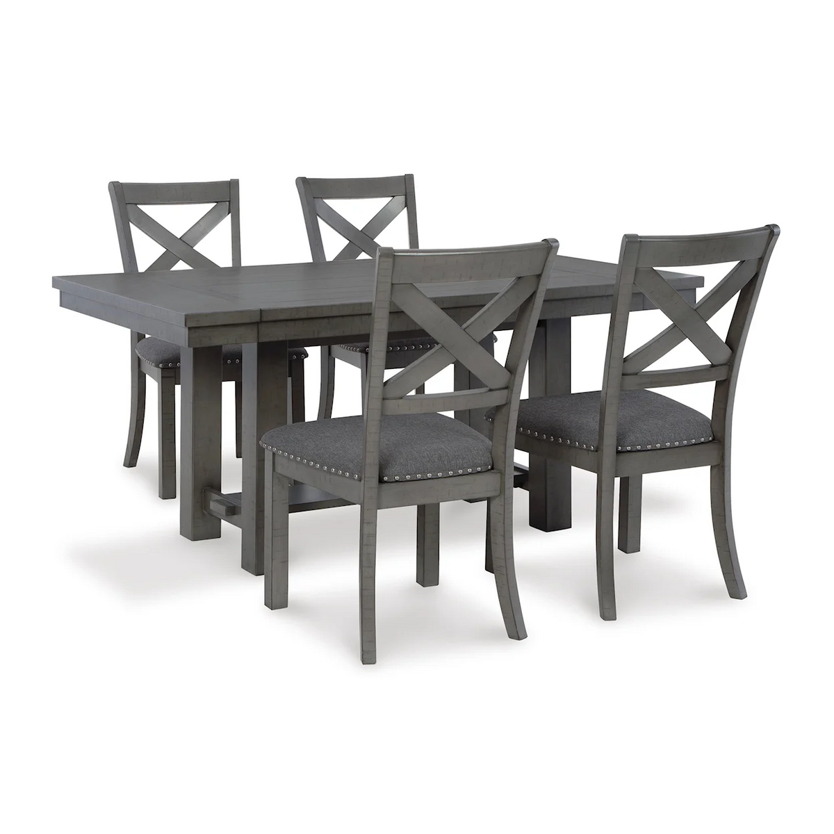 Lawrence Grey Dining 5Pc. set — Lifestyle Furniture