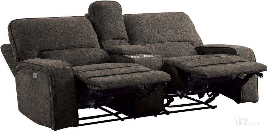 Borneo Chocolate Double Reclining Sofa And Loveseat - Lifestyle Furniture