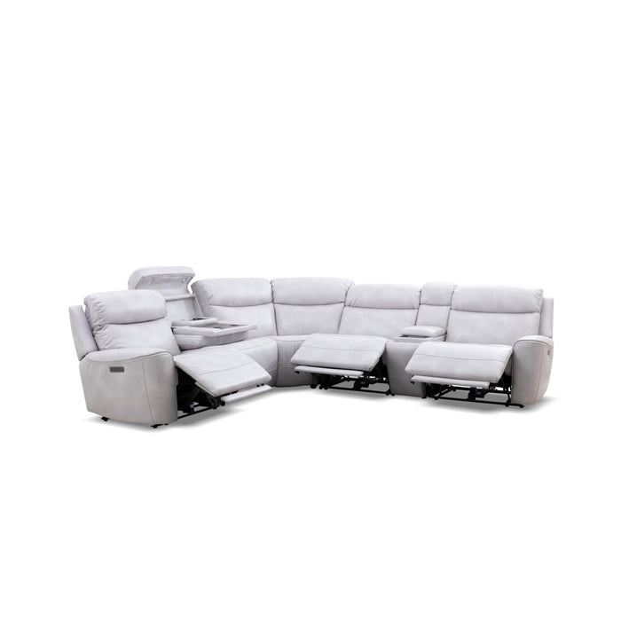 Addy 6PC Sectional With 3 Power