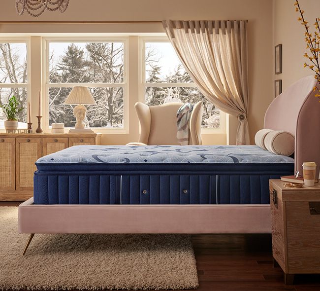 Stearns & Foster Estate Firm Euro Pillow Top Mattress - Lifestyle Furniture