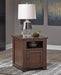 Budmore End Table with USB Ports & Outlets - Lifestyle Furniture