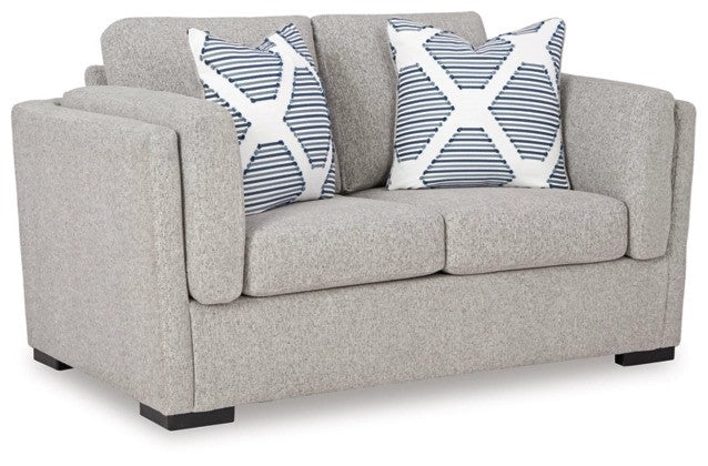 Sanley Pewter Loveseat