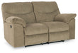 Alphy Reclining Loveseat - Lifestyle Furniture