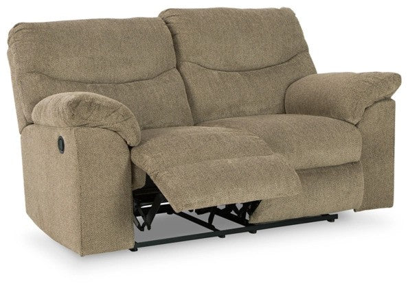 Alphy Reclining Loveseat - Lifestyle Furniture