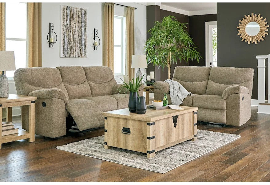 Alphy Reclining Sofa & Loveseat - Lifestyle Furniture