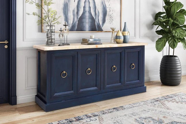 Corsica Onyx Top 72" Console