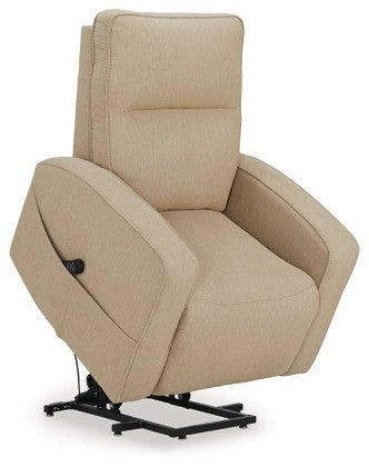 Tarza Taupe Power Lift Recliner