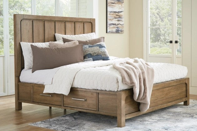 Calyn Panel Bed with Storage - Lifestyle Furniture