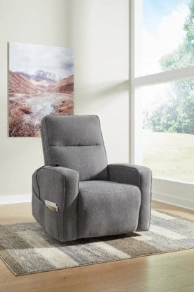 Tarza Gray Power Lift Recliner