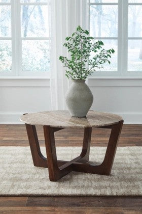 Tanny Round Cocktail Table
