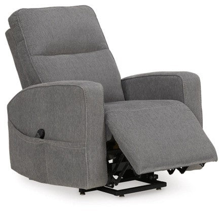 Tarza Gray Power Lift Recliner