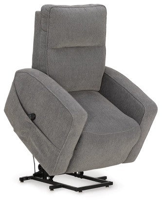 Tarza Gray Power Lift Recliner