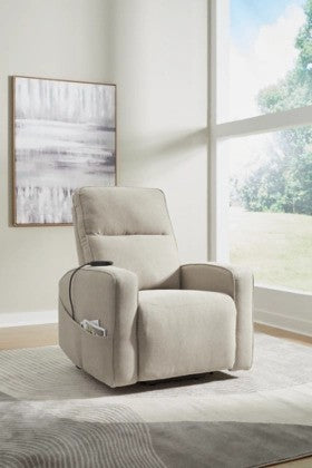 Tarza Smoke Power Lift Recliner