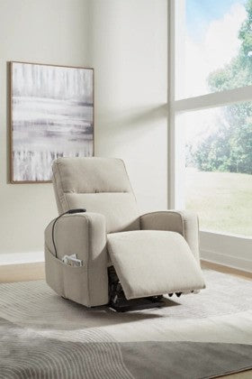 Tarza Smoke Power Lift Recliner