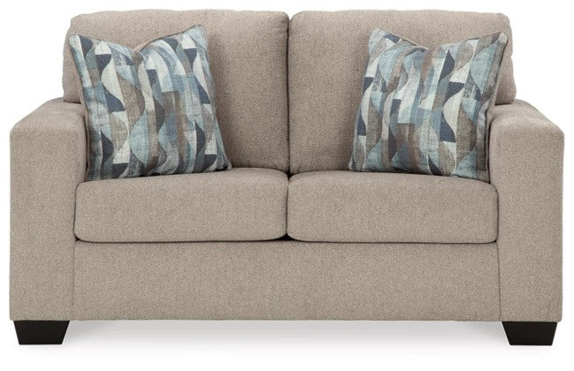 Delta Parchment Sofa & Loveseat