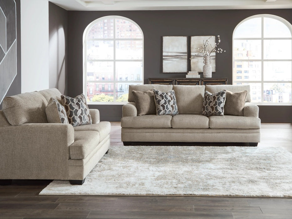 Stony Taupe Sofa & Loveseat