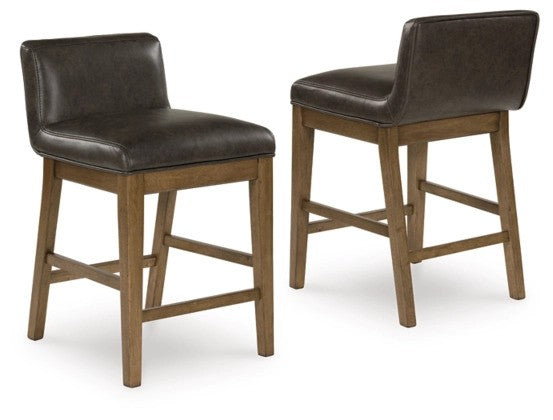 Caban Upholstered Barstool x2