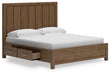 Calyn Panel Bed with Storage - Lifestyle Furniture