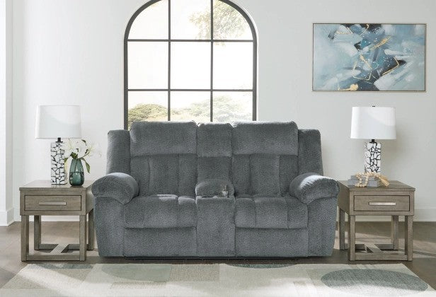 Tipper Slate PWR REC Sofa & Loveseat